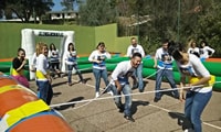 Futbolin humano para despedidas de Solteros y Solteras en Guadalajara