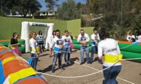 Futbolin humano para despedidas de Solteros y Solteras en Guadalajara